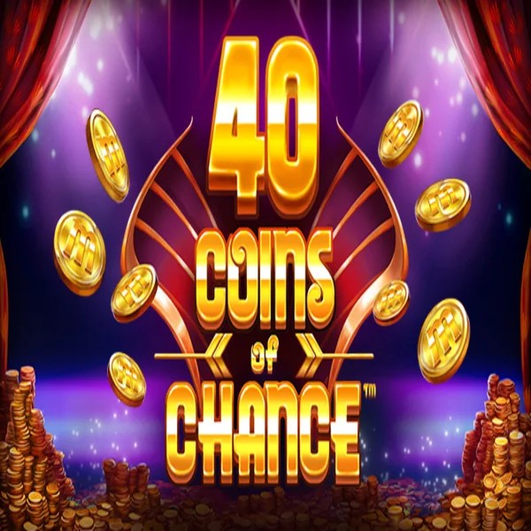Official Slots logo: 40 Coins of Chance by SYNOT Games at Slotsvader Casino