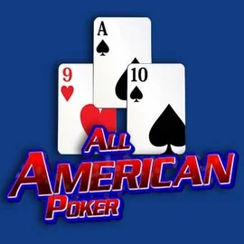 All American Poker by RTG (Reel Time Gaming), showcased at slots-vader.ca – game logo