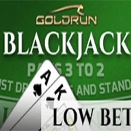 Blackjack Low Bets slot logo by Holland Power Gaming at Slotsvader Casino