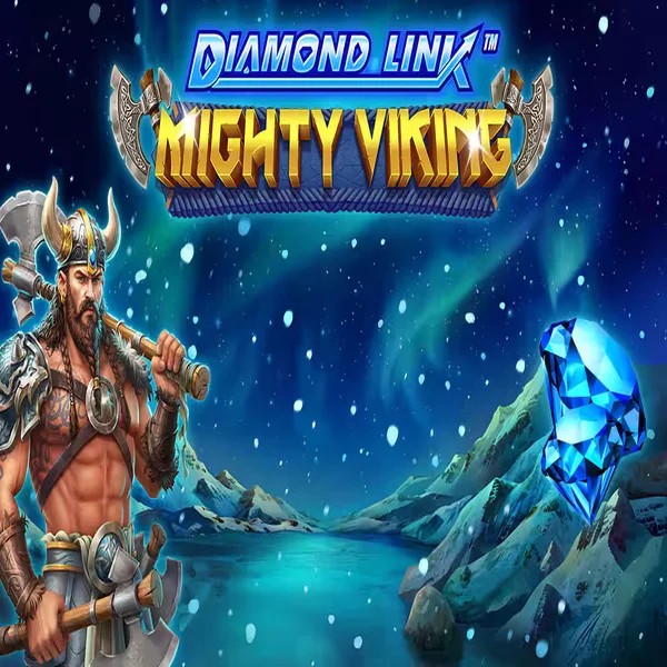 Diamond Link Mighty Viking casino game by Greentube – featured logo at Slotsvader Casino