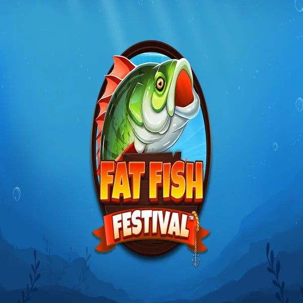 Fat Fish Festival logo by Wishbone Games at Slotsvader Casino