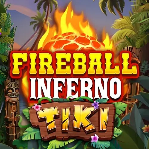 Fireball Inferno Tiki game by NetEnt – logo hosted on Slotsvader Casino