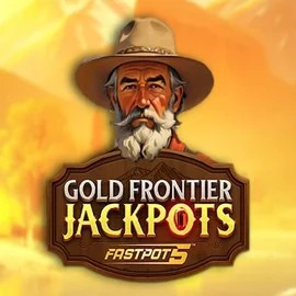 Gold Frontier Jackpots FastPot5 online game logo by Yggdrasil on slots-vader.ca