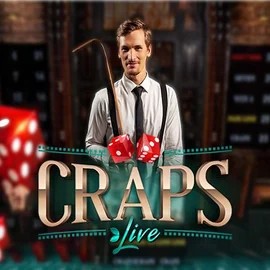 Live Craps logo by Evolution Slotsvader Casino