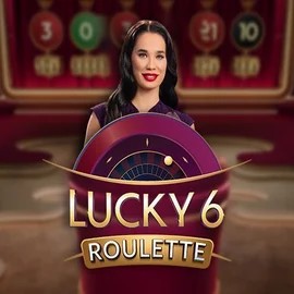 Lucky 6 Roulette logo – Live Casino by Pragmatic Play at Slotsvader Casino