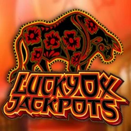 Enjoy Lucky Ox Jackpots by Rival – logo hosted on slots-vader.ca