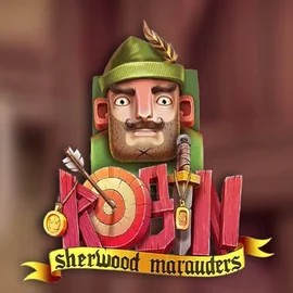 Robin Sherwood Marauders slot logo by Yggdrasil at Slotsvader CasinoRobin Sherwood Marauders